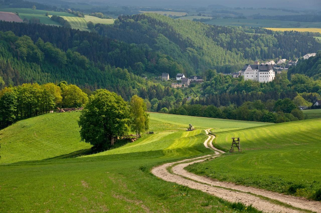 Landhotel Zum Hammer Tannenberg ภายนอก รูปภาพ